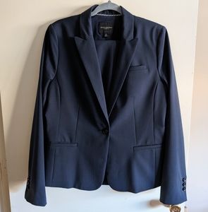 Banana Republic Navy wool blend blazer 12